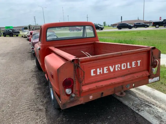 1968 chevrolet pickup c 10 half ton short box