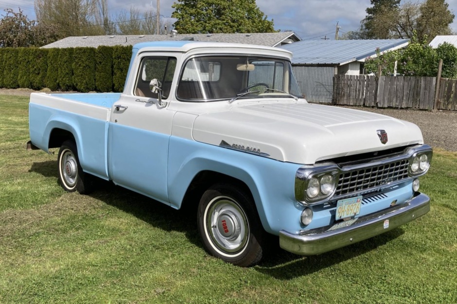 1958 ford f-100 custom cab