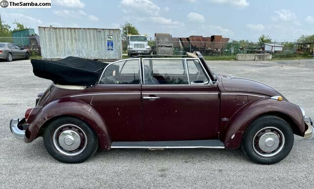 1968 volkswagen beetle convertible barn find