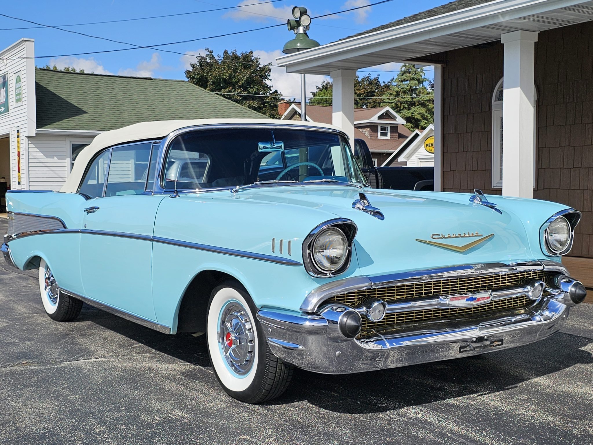 1957 chevrolet bel air 2-door convertible