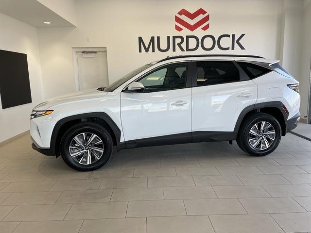 2022 hyundai tucson hybrid blue