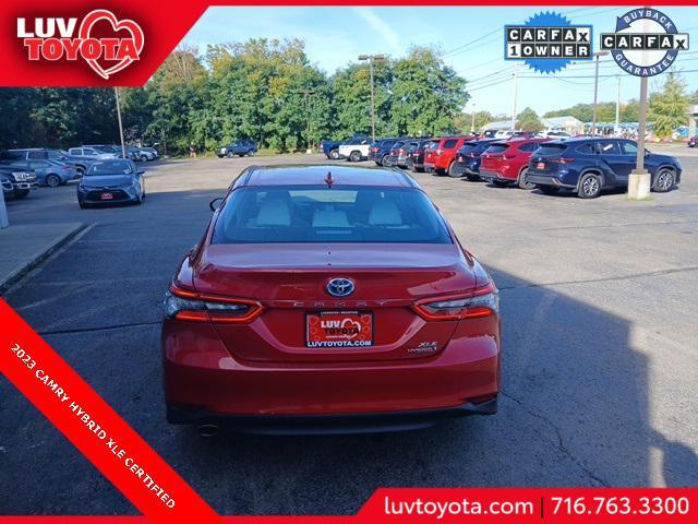2023 toyota camry hybrid xle