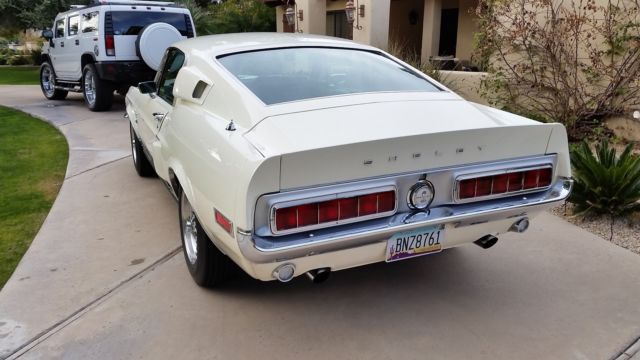 original 1968 ford mustang shelby gt500 fastback signed by carroll shelby no tax