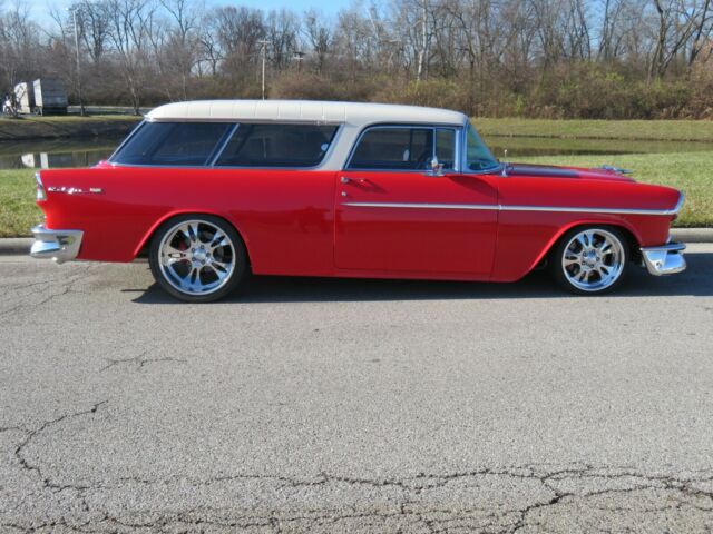 1955 chevrolet custom retro nomad wagon