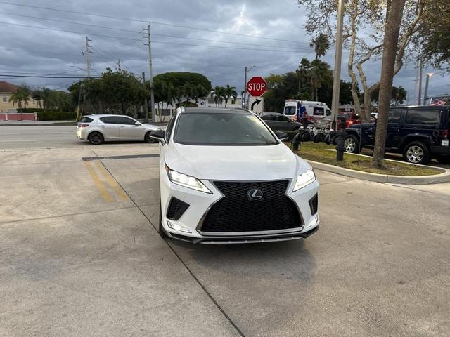 2021 lexus rx 450h f sport handling