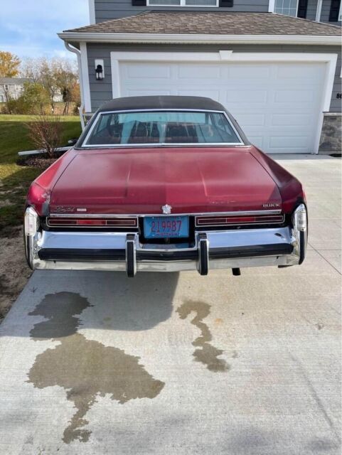 1974 buick electra sedan red rwd automatic