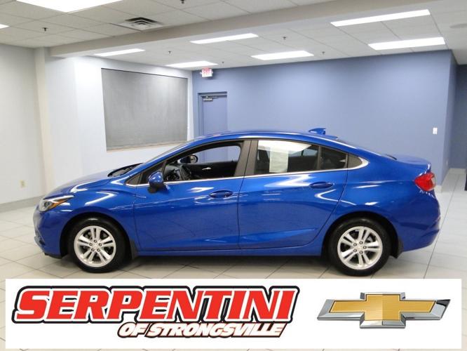 certified 2017 chevrolet cruze lt sedan strongsville, oh 44136 for sale in cleveland, ohio