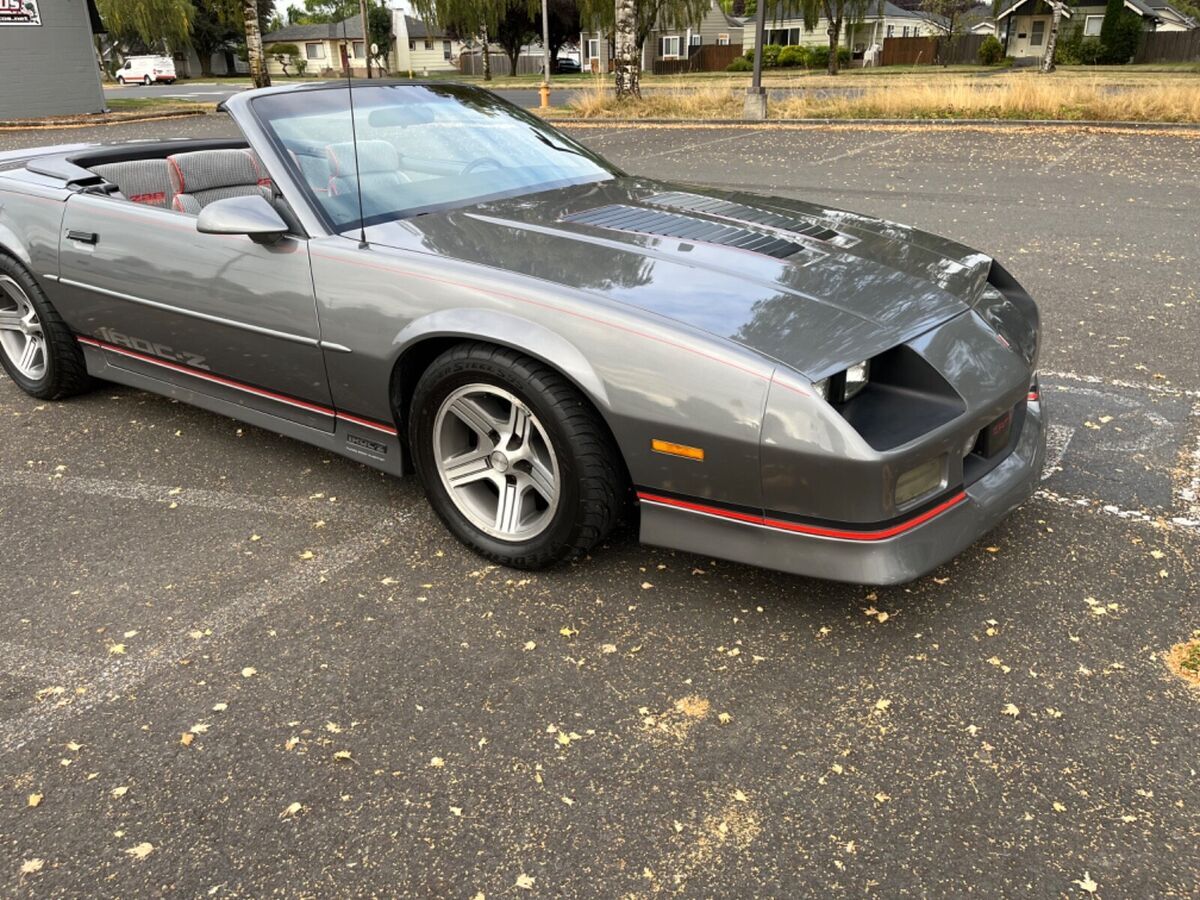 1988 chevrolet camaro iroc-z convertible: rare 1of 3761 built