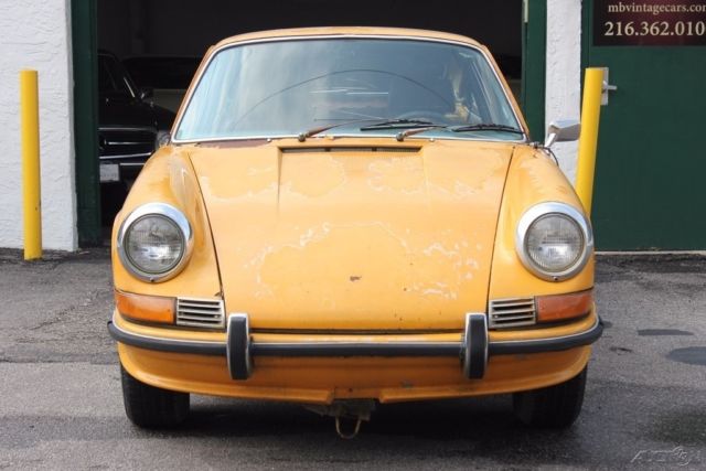 1972 porsche 911t coupe missing engine and gearbox