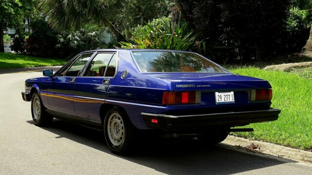 1984 maserati quattroporte one owner 51,000 miles looks runs excellent must see