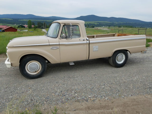 1966 ford f-250 pickup truck: nice & straight rust free survivor!