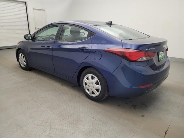 2016 hyundai elantra se