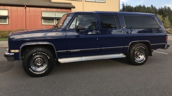 classic 1989 chevy suburban 2500 w 454 v8