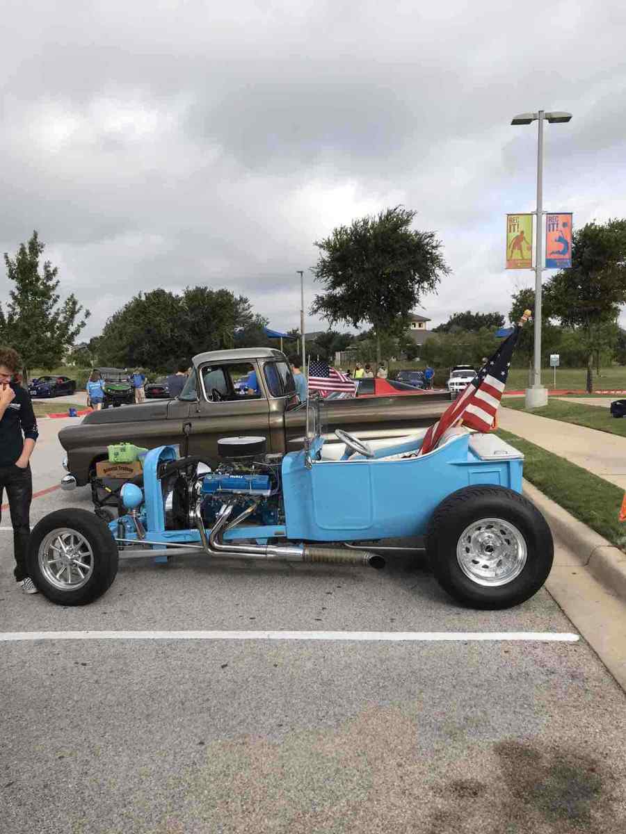 1923 ford roadster convertible blue rwd automatic pinstripes