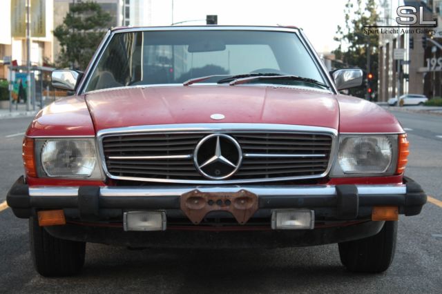 1981 mercedes benz 500sl
