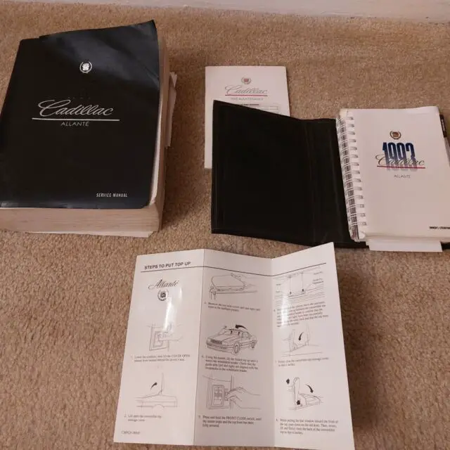 1993 cadillac allante carefully maintained all records