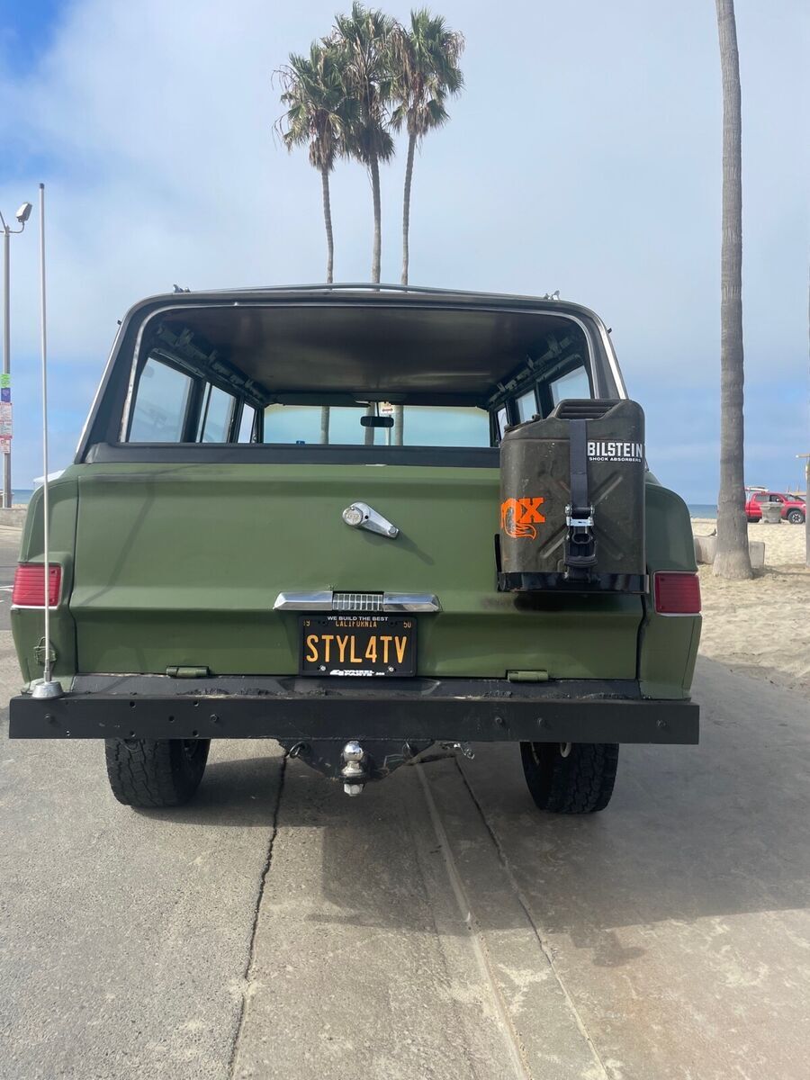 1964 jeep wagoneer wagon green 4wd manual