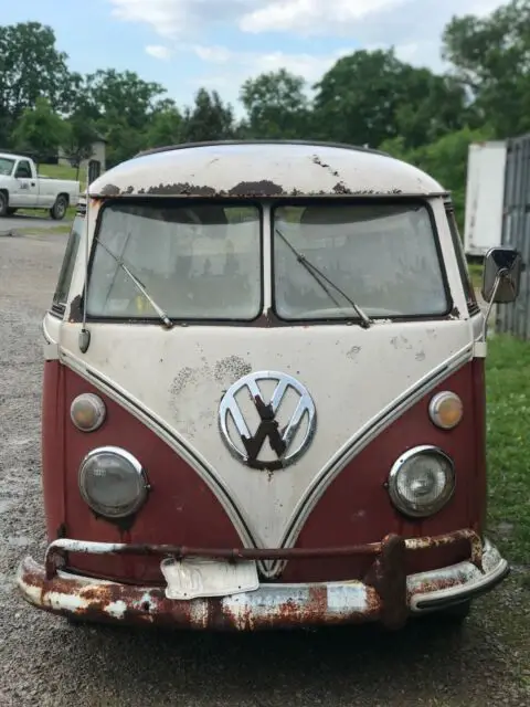1967 real german 21 window bus original paint no reserve. video in ad!