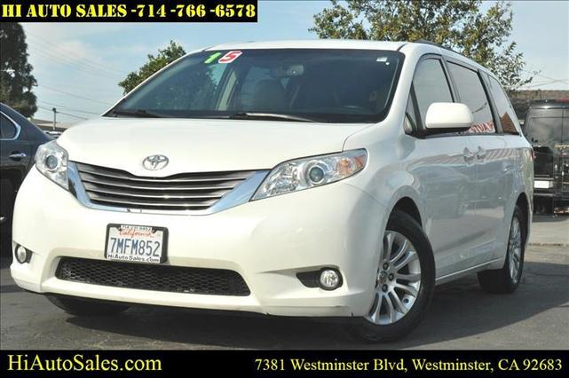 2015 toyota sienna xle