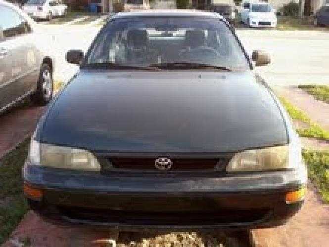 1997 toyota corolla ce 96,000 miles in fort lauderdale, fl