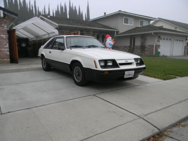1986 ford mustang lx 2 door hatchback, 3.8 v6