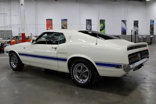 1969 ford mustang gt500 47922 miles white coupe 428ci v8 automatic
