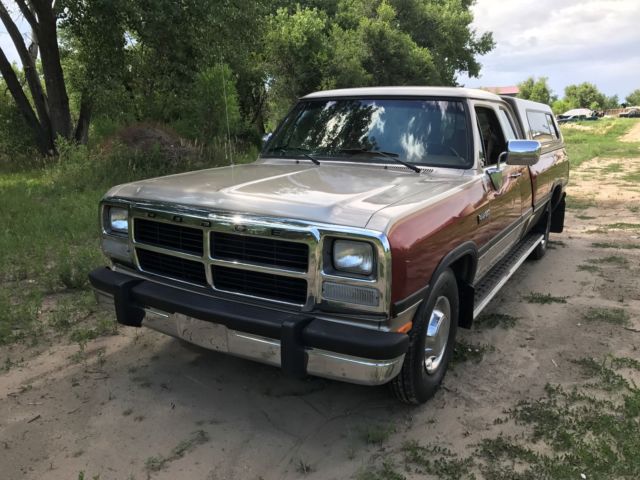 1993 dodge ram d-250 cummins le diesel 5 speed manual no reserve