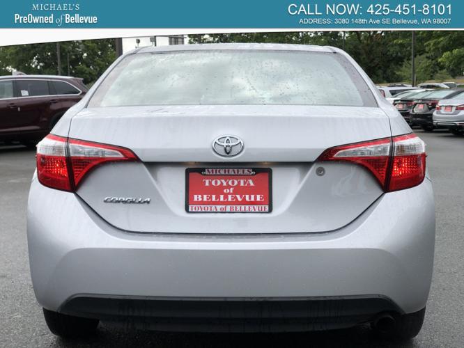 certified 2016 toyota corolla l bellevue, wa 98007 for sale in bellevue, washington