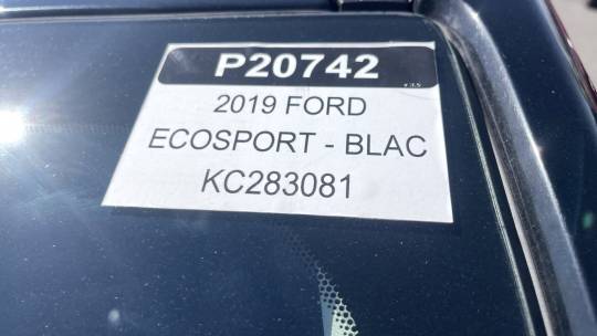 2019 Ford EcoSport