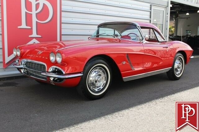 1962 chevrolet corvette roadster 1079 miles roman red