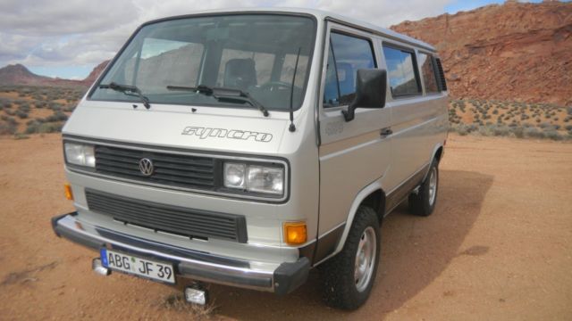 1989 volkswagen vanagon syncro awd, subaru motor swap!