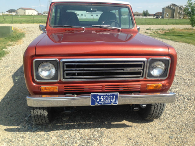 rebuilt 1979 scout restored
