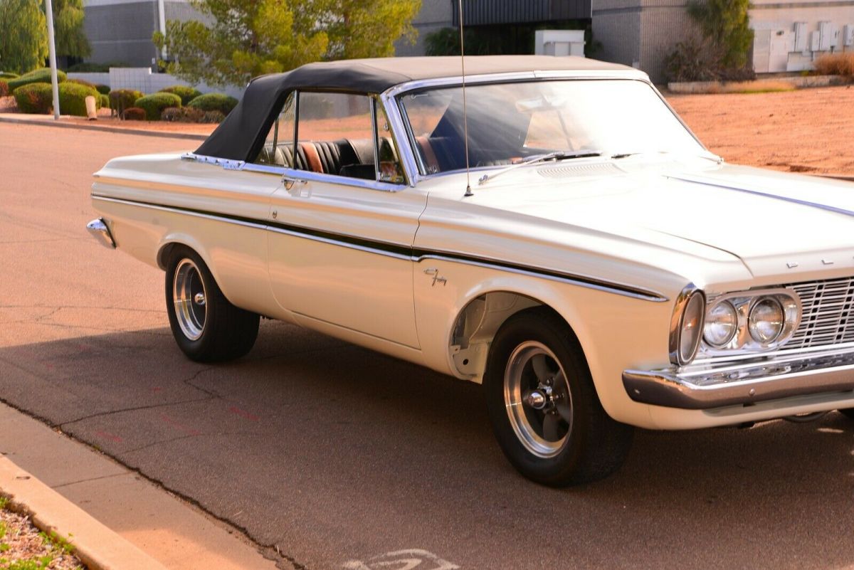 1963 plymouth fury convertible 426 ci