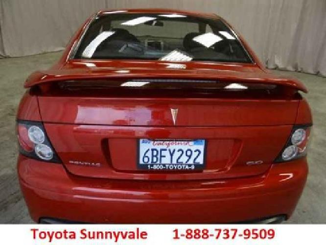 2006 pontiac gto 6.0 in sunnyvale, ca
