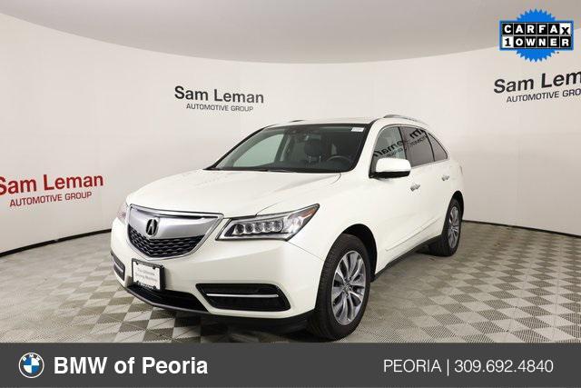 2016 acura mdx 3.5l acurawatch plus package