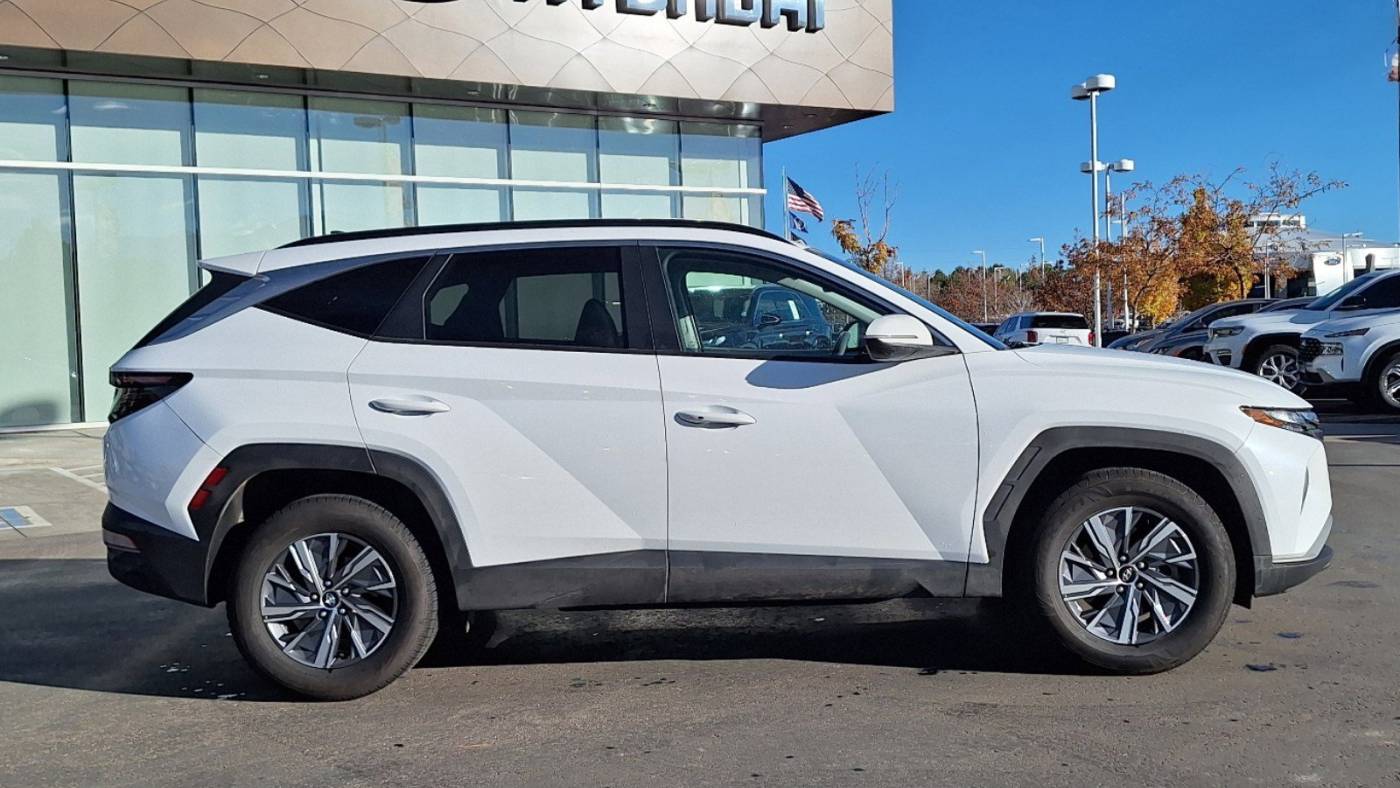 2022 hyundai tucson hybrid blue