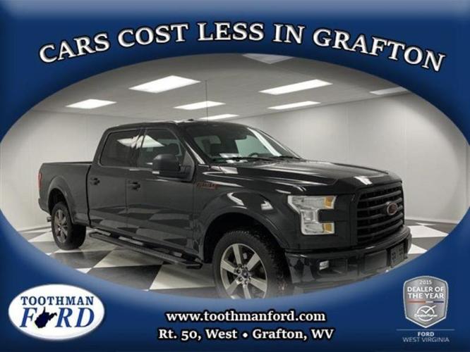 2015 ford f-150 xlt 4x4 xlt 4dr supercrew 6.5 ft. sb for sale in grafton, west virginia