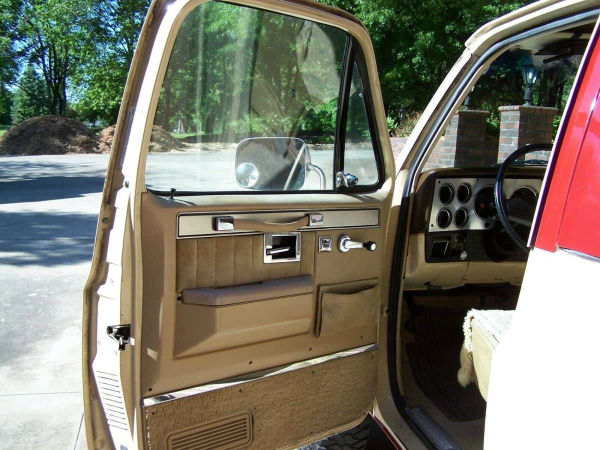 1983 chevrolet blazer k5 4x4