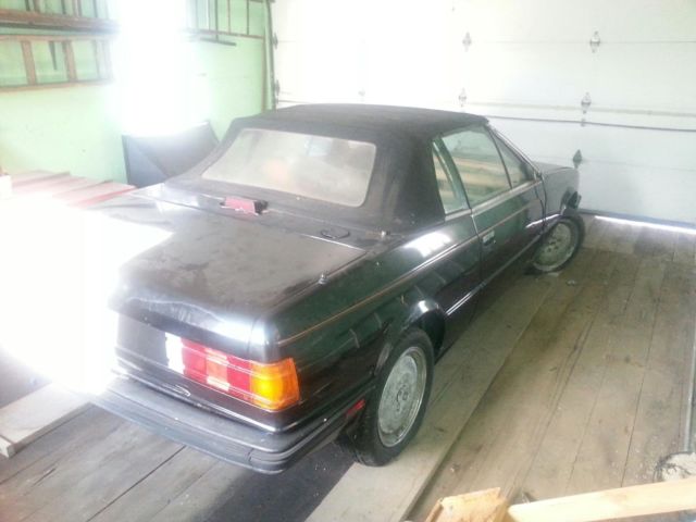 1989 maserati zagota spyder black replaced top no drivetrain
