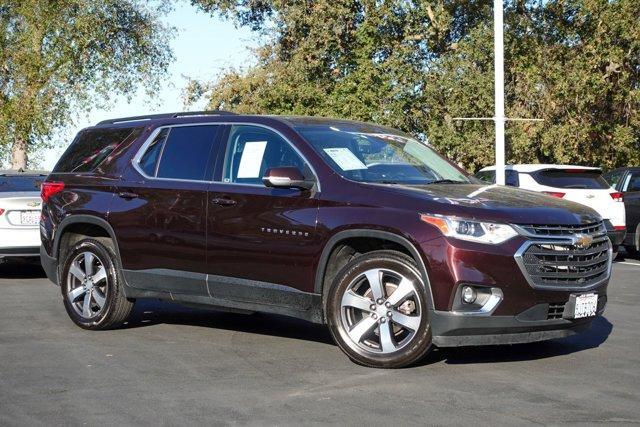 2021 chevrolet traverse lt leather