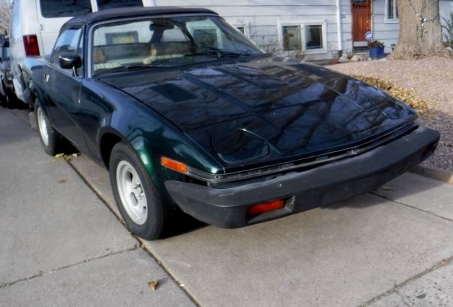 triumph convertible tr8 with rebuilt 250 hp!!