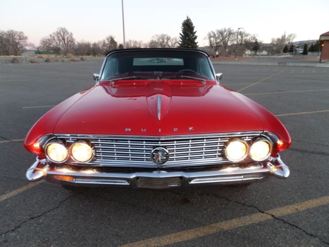 1961 buick electra 225 convertible 401 v8 automatic ac factory power everything!