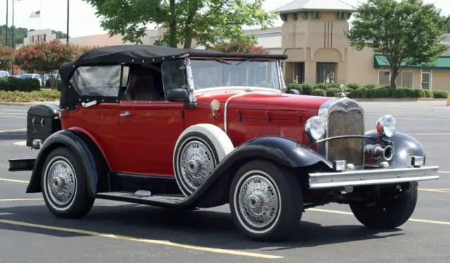 1971 glassic replica of the 1931 ford model a phaeton deluxe (not shay)