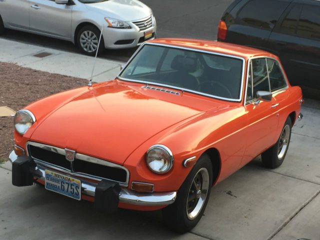 1974 mg mgb gt nice nevada car