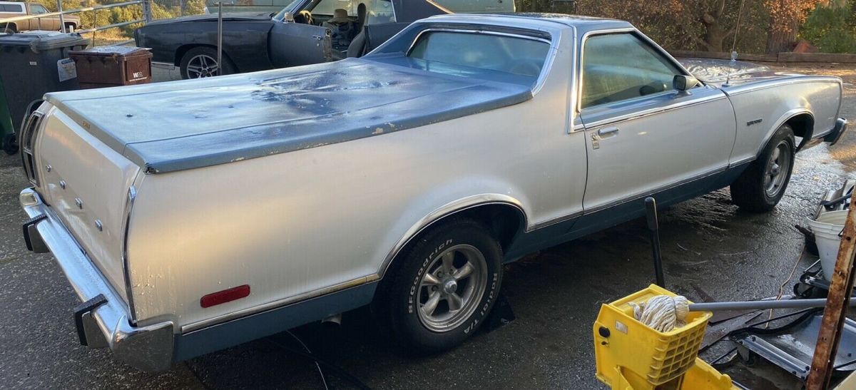 1978 ford ranchero blue rwd automatic