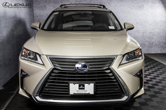 certified 2016 lexus rx 450h awd portland, or 97225 for sale in portland, oregon