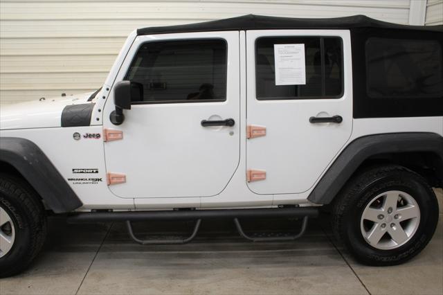 2018 jeep wrangler jk unlimited sport