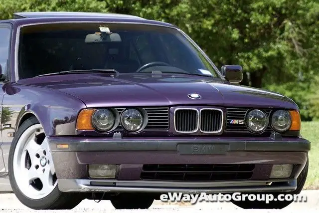 1993 bmw m5 euro spec sedan 8 daytona violet