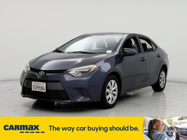 2015 toyota corolla le