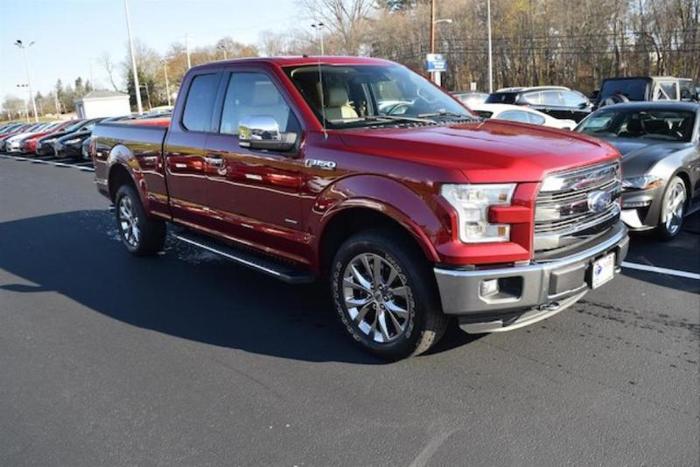 2016 ford f-150 lariat 4x4 lariat 4dr supercab 8 ft. lb for sale in narragansett, rhode island